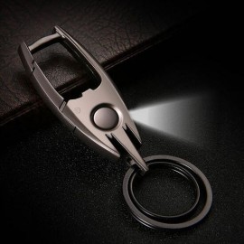 Personalized Bat Shape Opener LED Keychain