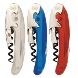Double Power Translucent Waiter's Corkscrew with Logo  Double Power Translucent Waiter