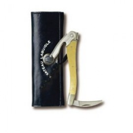 Customized Chateau Laguiole Waiter's Corkscrew w/Maple Handle & Non-Stick Worm  Customized Chateau Laguiole Waiter