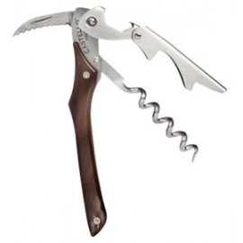 Castello Italian Corkscrew w/Real Buffalo Horn Handle with Logo  Castello Italian Corkscrew w/Real Buffalo Horn Handle with Logo