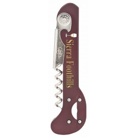 Logo Branded Boomerang Waiter's Corkscrew w/Standard Lever  Logo Branded Boomerang Waiter
