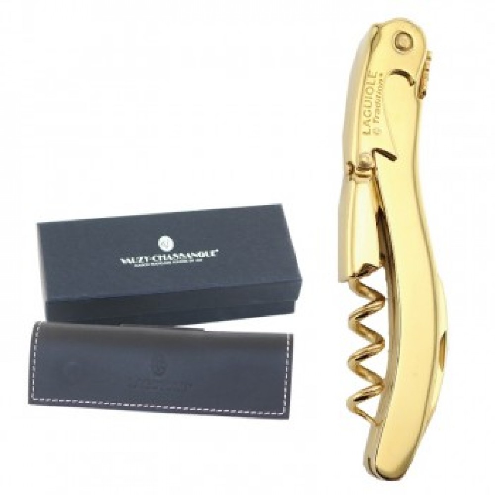 Laguiole Tradition Gold Plated Handle with Logo