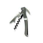 Gulliver Double-Step Waiter's Stainless Steel Corkscrew with Logo