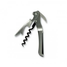 Gulliver Double-Step Waiter's Stainless Steel Corkscrew with Logo  Gulliver Double-Step Waiter's Stainless Steel Corkscrew with Logo