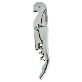 Custom Duo-Lever Chrome Plated Corkscrew