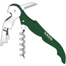 Promotional Stainless Steel Wine Bottle Opener With Green Handle  Promotional Stainless Steel Wine Bottle Opener With Green Handle