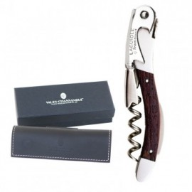 Laguiole Tradition Oak Barrel Handle with Logo  Laguiole Tradition Oak Barrel Handle with Logo