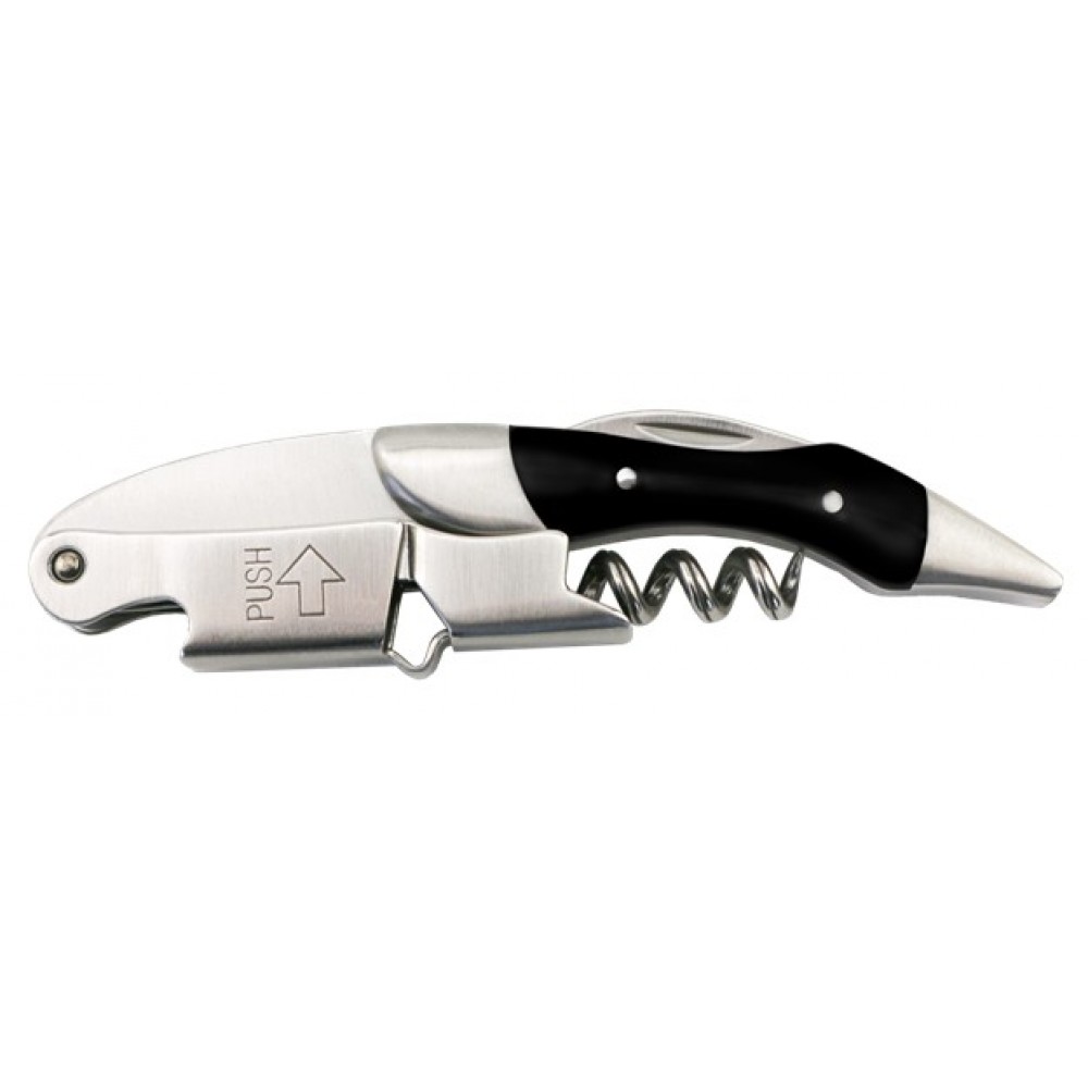 Personalized Innovation Deluxe Corkscrew w/Ebonywood Brown Handle