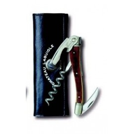 Personalized Chateau Laguiole Waiter's Corkscrew w/Oak Barrel Handle  Personalized Chateau Laguiole Waiter