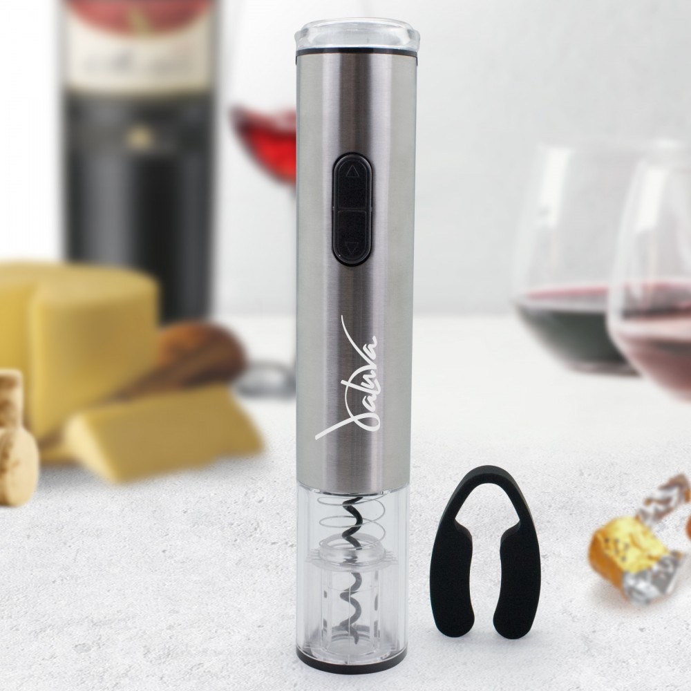 Electric Wine Bottle Opener with Logo