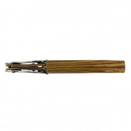 Logo Branded Duo-Lever Corkscrew w/White Oak Handle