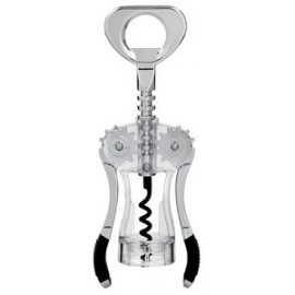 Rabbit Wing Corkscrew, Non-Stick Spiral, Black