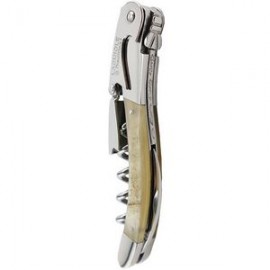 Laguiole Tradition Ram Horn Handle with Logo  Laguiole Tradition Ram Horn Handle with Logo