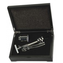 Ratchet Corkscrew Set w/Stainless Steel Wine Stopper with Logo