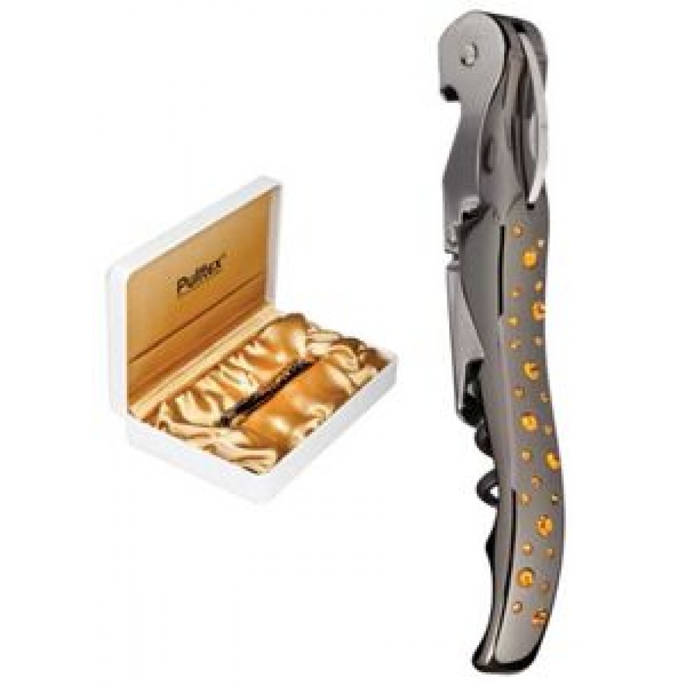 Personalized Pulltap's Evolution Amber Crystal Corkscrew