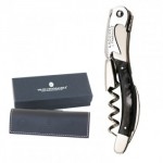 Laguiole Tradition Black w/Pearl Plexi Handle with Logo