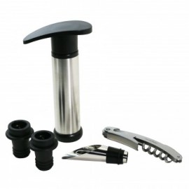 Cellar Dine Wine Accessory Gift Set with Logo