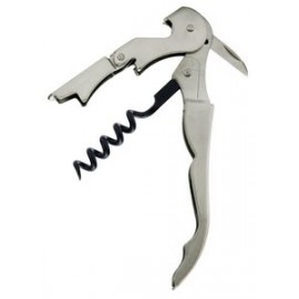 Custom Duo-Lever Stainless Steel Corkscrew