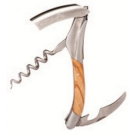 Personalized Laguiole En Aubrac Waiter's Corkscrew w/Olive Wood Handle