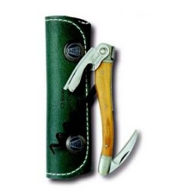 Promotional Chateau Laguiole Waiter's Corkscrew w/Olive Wood Handle