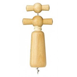 Logo Branded Beechwood Bistro Corkscrew  Logo Branded Beechwood Bistro Corkscrew