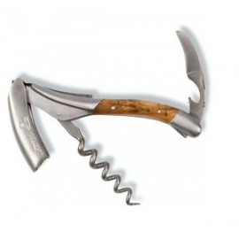 Laguiole En Aubrac Waiter's Corkscrew w/Juniper Wood Handle with Logo  Laguiole En Aubrac Waiter's Corkscrew w/Juniper Wood Handle with Logo