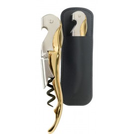Pulltex Premium Gold Corkscrew with Logo