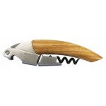 Customized Signature Corkscrew w/Olivewood Brown Handle