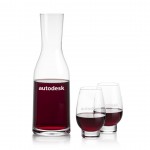 Custom Caldmore Carafe & Glenarden Footed Wine