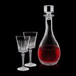 Personalized Bacchus Decanter & 2 Wine