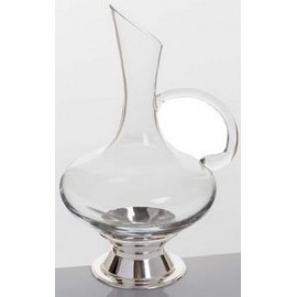 Promotional Virtual Orbital Decanter w/Silver Plated Base