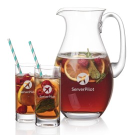 St Tropez Pitcher & 2 Dresden Beverage with Logo  St Tropez Pitcher & 2 Dresden Beverage with Logo