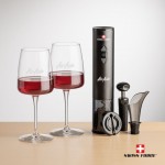 Logo Branded Swiss Force Opener & 2 Dunhill Wine