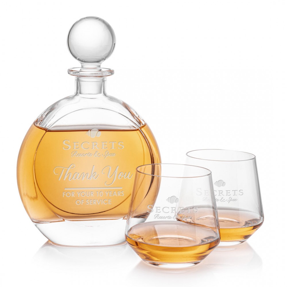 Bonello Decanter & Tucson Set with Logo Bonello Decanter & Tucson Set with Logo