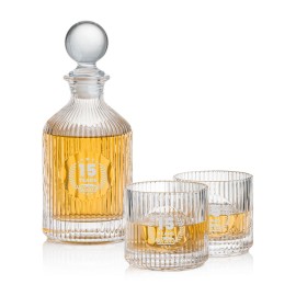 Dillard Decanter Set with Logo