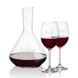 Personalized Terrassa Carafe & Blyth Wine