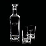 Logo Branded Lucinde Decanter & 2 Double Old Fashioned