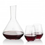 Custom Terrassa Carafe & Reina Stemless Wine