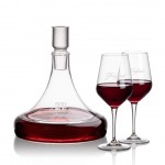 Ashby Decanter & Germain Wine with Logo