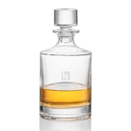 Logo Branded Whitlock Decanter & Lid  Logo Branded Whitlock Decanter & Lid