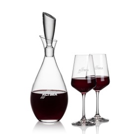 Customized Juliette Decanter & 2 Cannes Wine