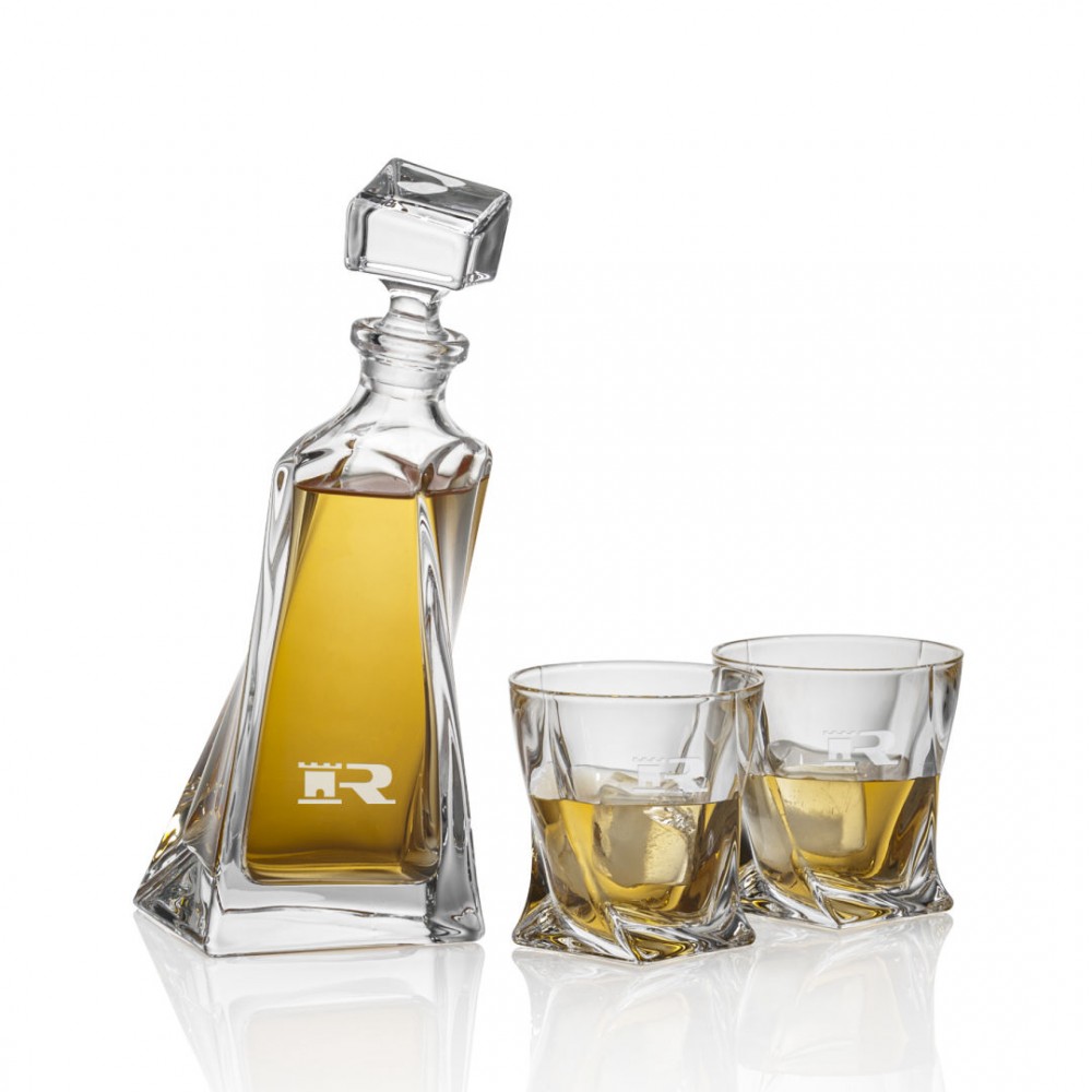 Logo Branded Bonham Decanter & Set Logo Branded Bonham Decanter & Set
