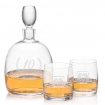 Salerno Decanter Set with Logo