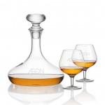 Stratford Decanter & 2 Medway Cognac with Logo