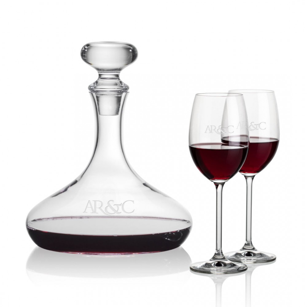Customized Stratford Decanter & Woodbridge Wine Customized Stratford Decanter & Woodbridge Wine