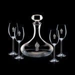 Promotional Stratford Decanter & 4 Woodbridge Wine