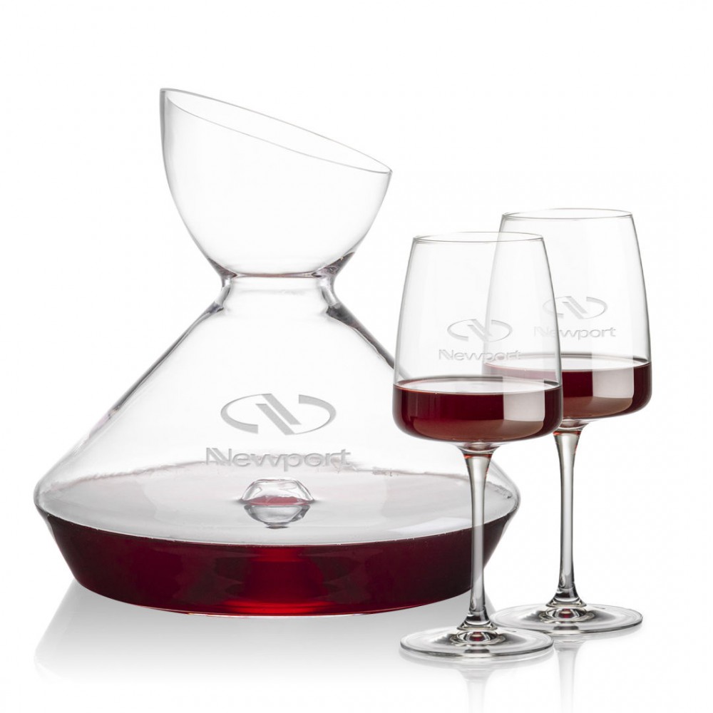 Woodbury Carafe & Dunhill Wine with Logo Woodbury Carafe & Dunhill Wine with Logo