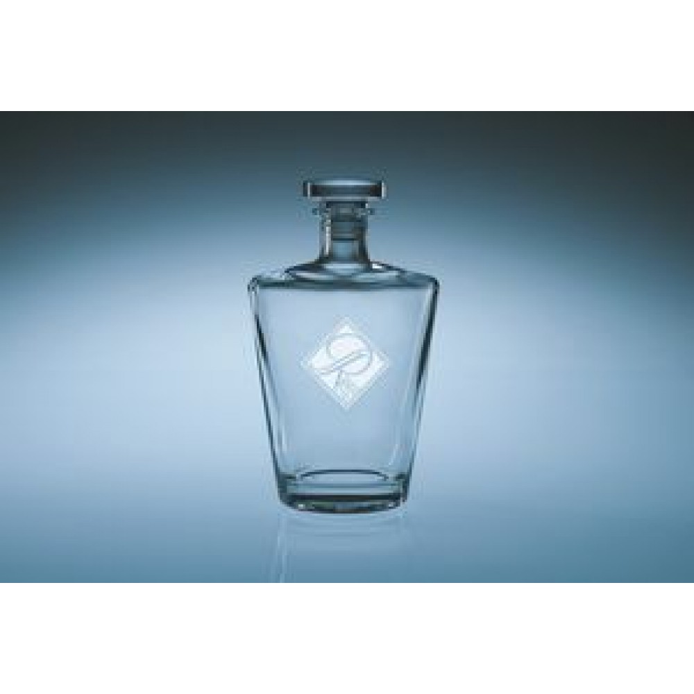 Logo Branded 26.5 Oz. Thoroughbred Decanter Logo Branded 26.5 Oz. Thoroughbred Decanter