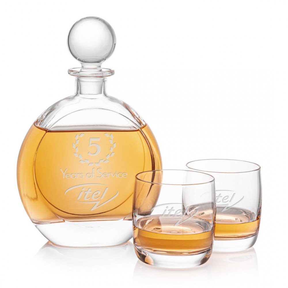 Bonello Decanter & Ritz Set with Logo
