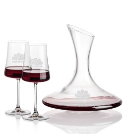 Logo Branded Madagascar Carafe & Dakota Wine